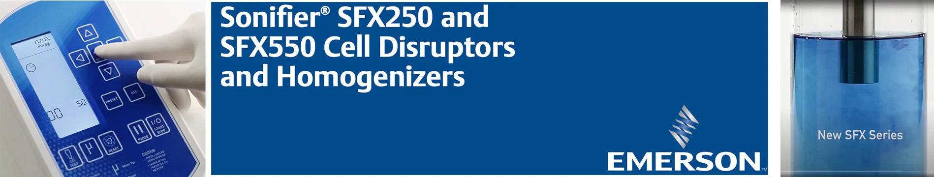 Branson Sonifier SFX Cell Disruptors