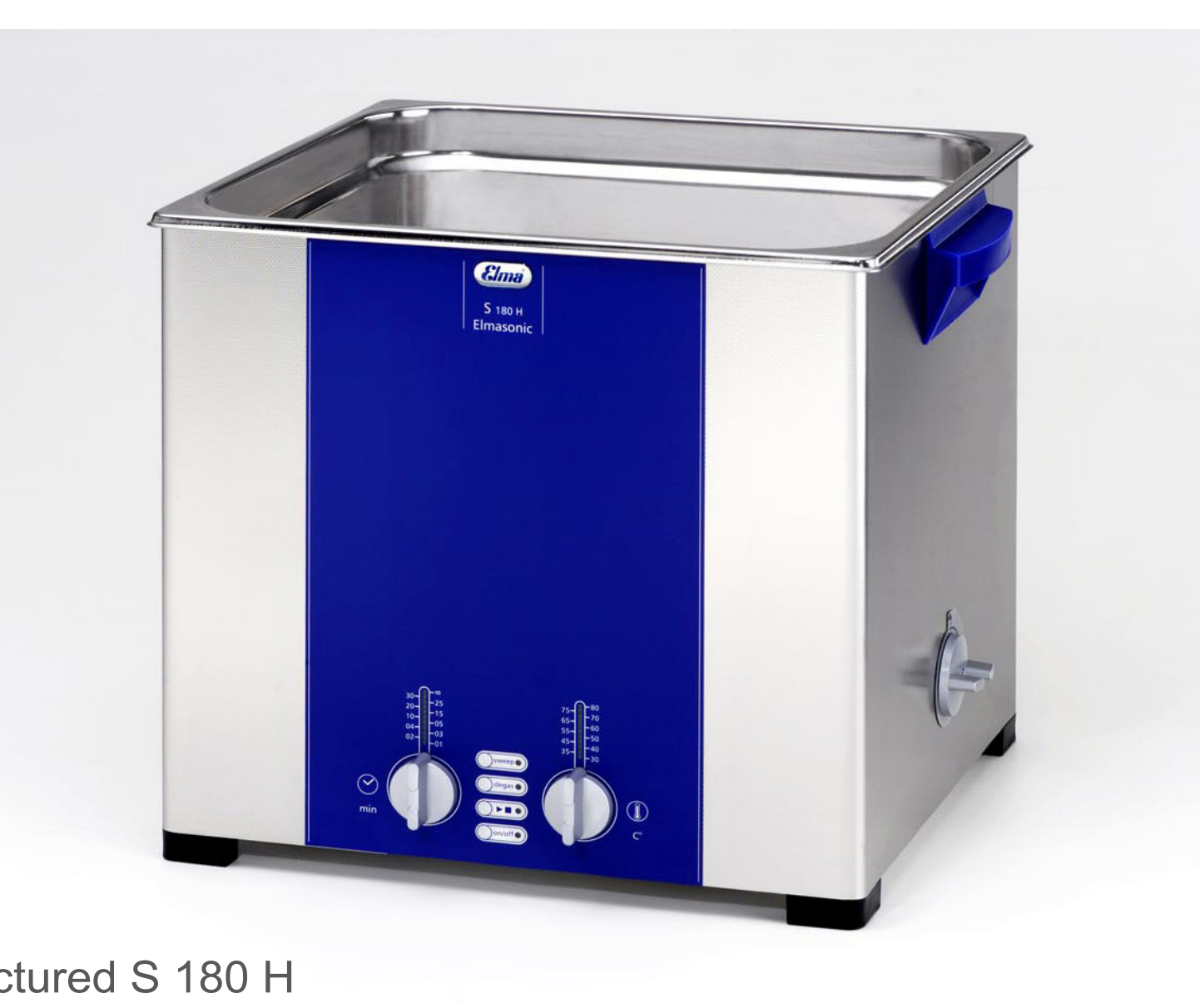 Elma S180H 5.0gal. Ultrasonic Cleaner, Heated, 100 7156