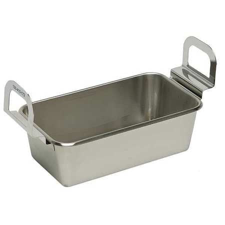 Stainless Steel Solid Tray for Branson 2500/2800 Ultrasonic Cleaners, 100-410-172
