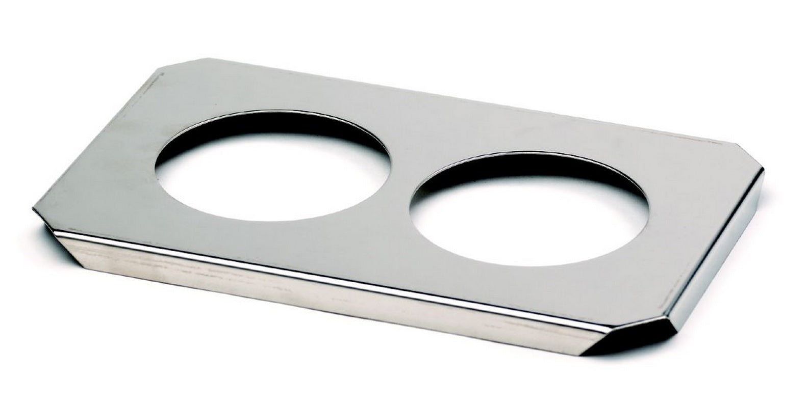 Stainless Steel Two Hole Beaker Cover for Elmasonic 10 Series, 207 052 0000