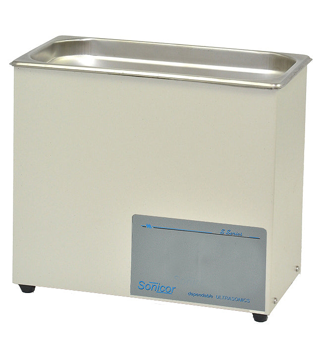 Sonicor 1.5gal. Ultrasonic Cleaner, No Timer, Non-heated, S-150 Basic