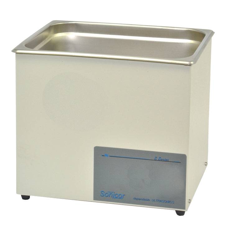 Sonicor 2.5gal. Ultrasonic Cleaner, No Timer, Non-heated, S-200 Basic