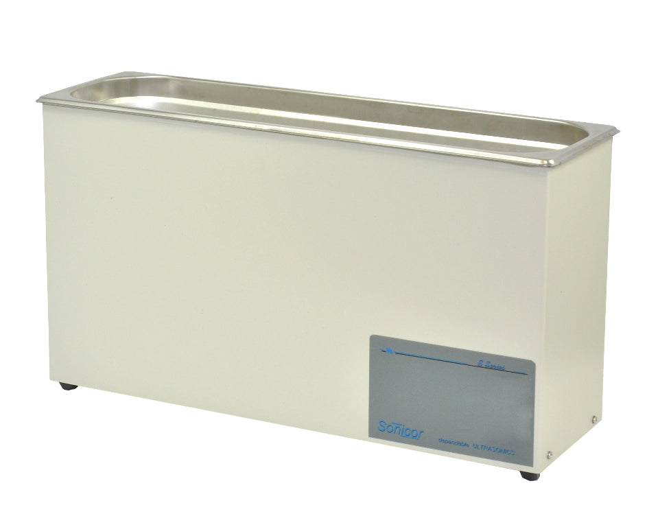 Sonicor 2.5gal. Ultrasonic Cleaner, No Timer, Non-heated, S-211 Basic