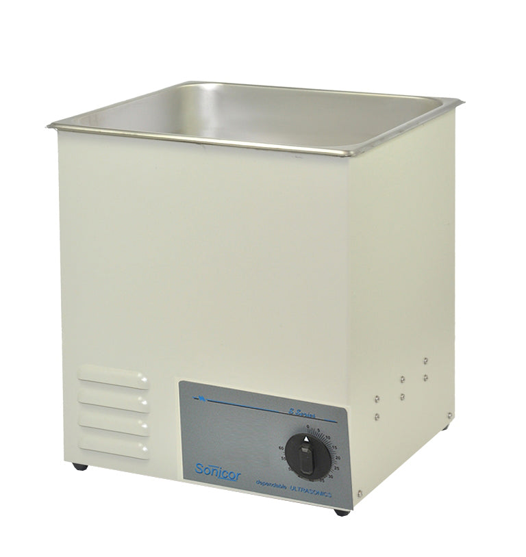Sonicor 3.5gal. Ultrasonic Cleaner, w/Timer, Non-heated, S-300T