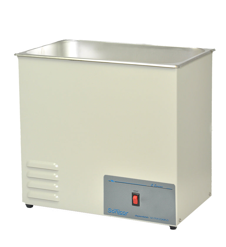 Sonicor 3.0gal. Ultrasonic Cleaner, No timer, Heated, S-311H