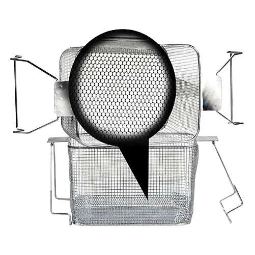 Stainless Steel Perforated Basket for Crest POWERSONIC 1100 Series, SSPB1100-DH