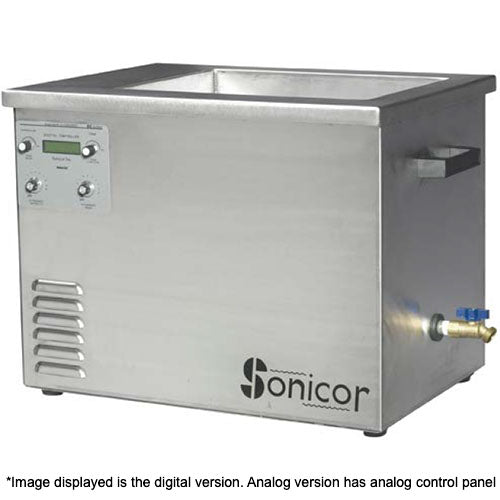 Sonicor BCA Industrial Ultrasonic Cleaner Analog Control